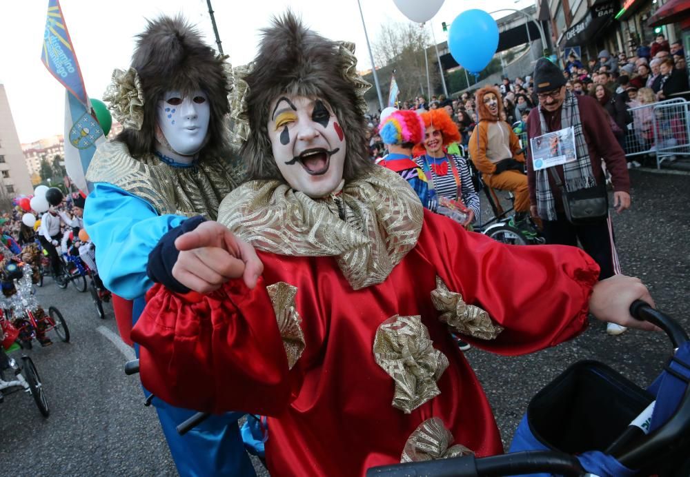 Las imágenes de la Cabalgata de Reyes de Vigo 2019