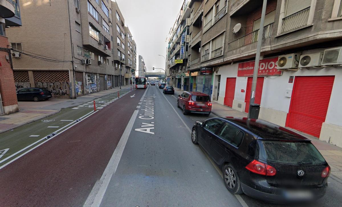 Tráfico en el Rollo tras las obras de movilidad.