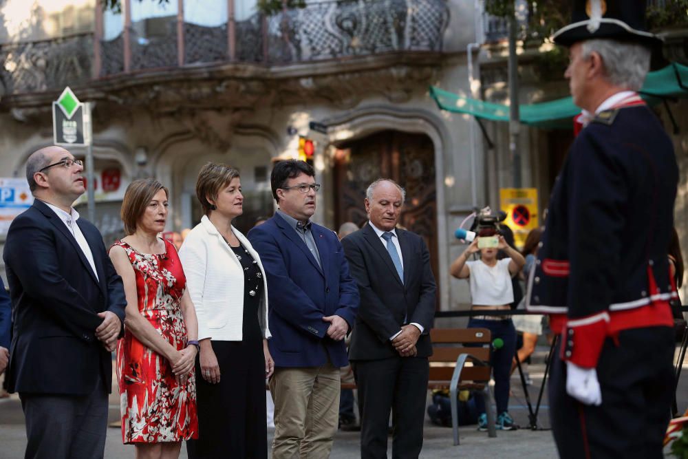 Celebración de la Diada en Cataluña