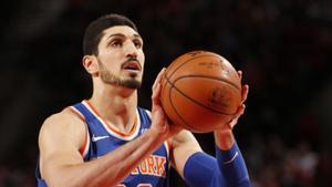 Enes Kanter, pívot de los Knicks.