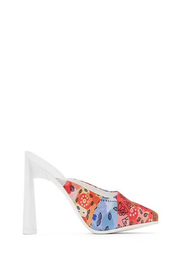 Mule con estampado, de Amélie Pichard para La Redoute, 139 €