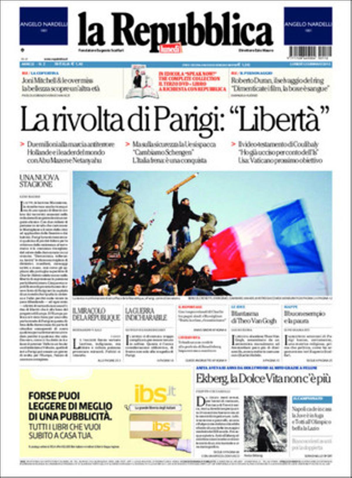 ’La Repubblica’.