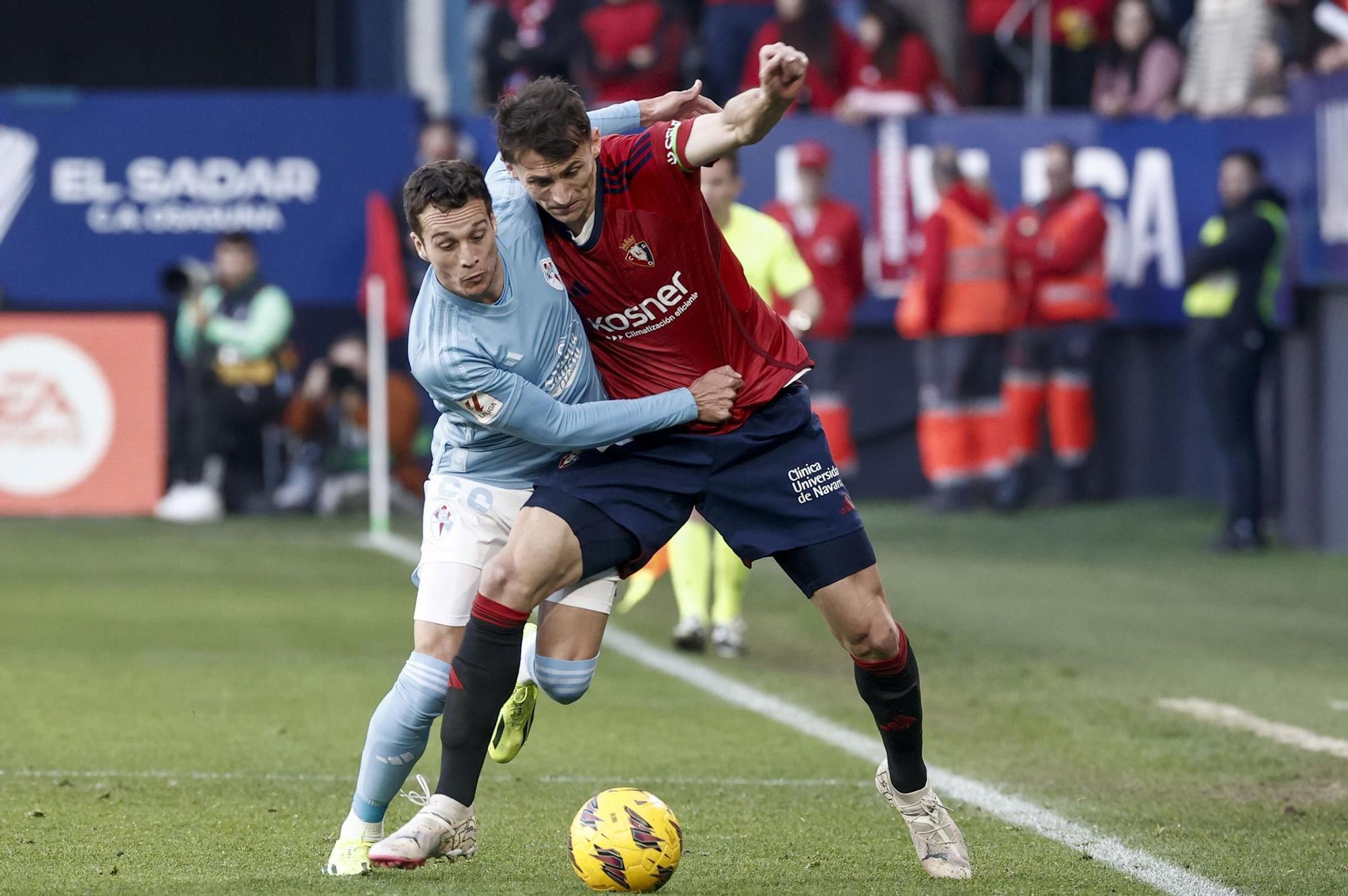 Las mejores imágenes del Osasuna-Celta