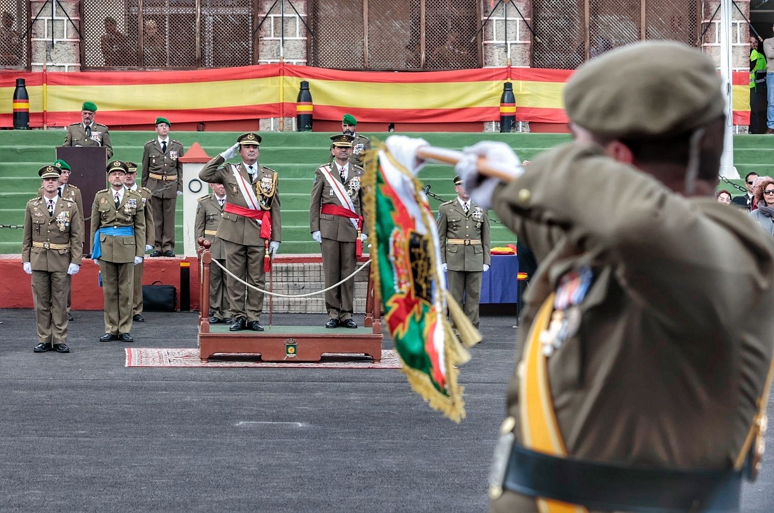 Acto militar por San Juan Bosco, patrón de los especialistas del Ejército