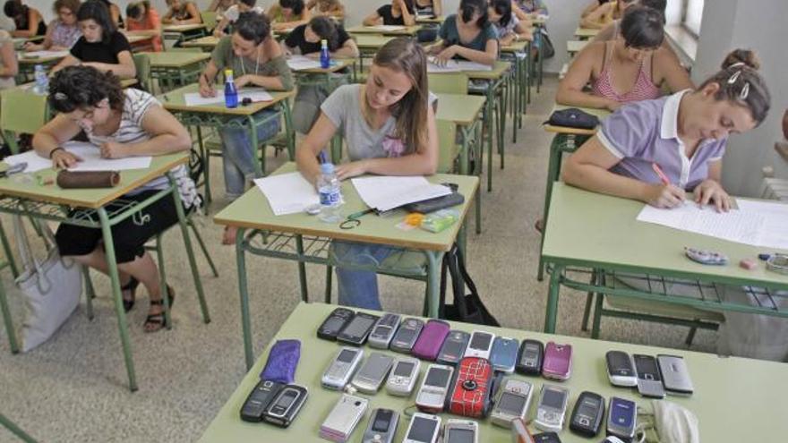 Oposiciones al cuerpo de profesores del pasado mes de mayo.