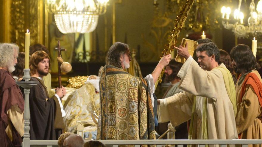 Las representaciones extraordinarias del Misteri d’Elx arrancan hoy en la Basílica de Santa María