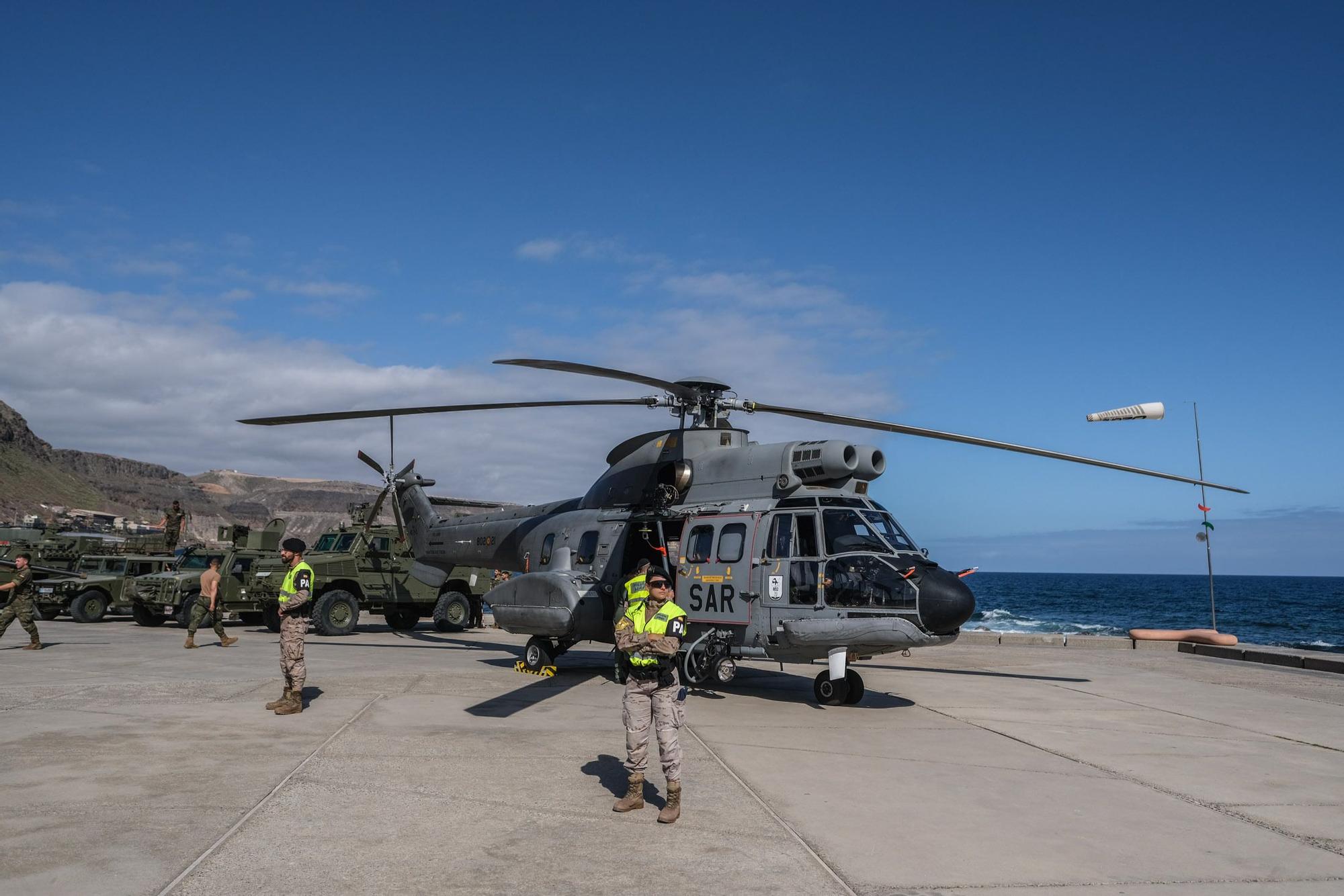 Celebración del Día de las Fuerzas Armadas en Las Palmas de Gran Canaria