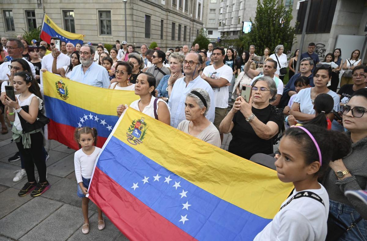 Venezolanos afincados en Pontevedra, la nacionalidad extranjera más abundante en la ciudad.