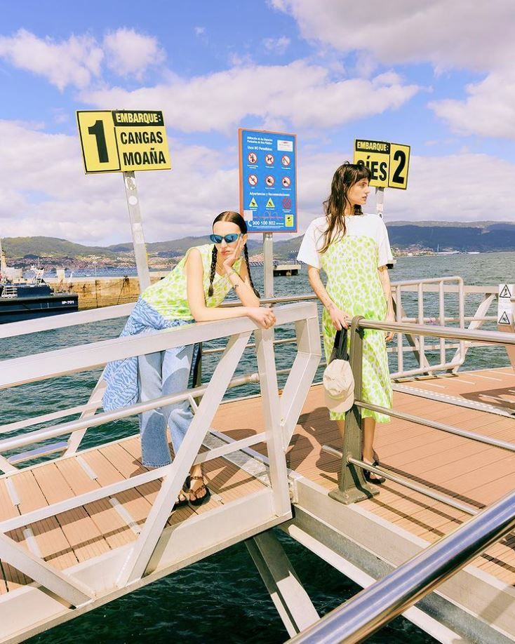 El Puerto de Vigo, escenario protagonista en la nueva campaña de Bimba y Lola