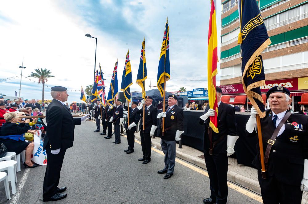 Los británicos celebran en Benidorm el Poppy Appeal