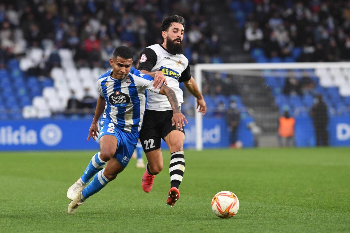 Juergen Elitim con el Deportivo