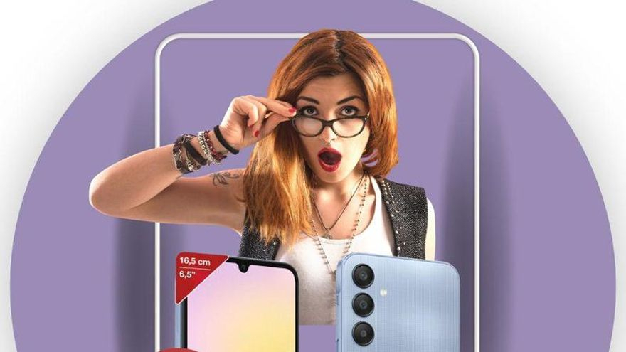 Smartphone Samsung A25, conectividad en la palma de tu mano