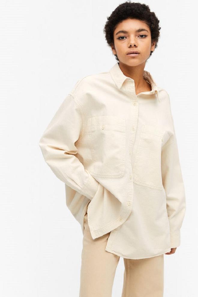 Camisa 'oversized', de Monki