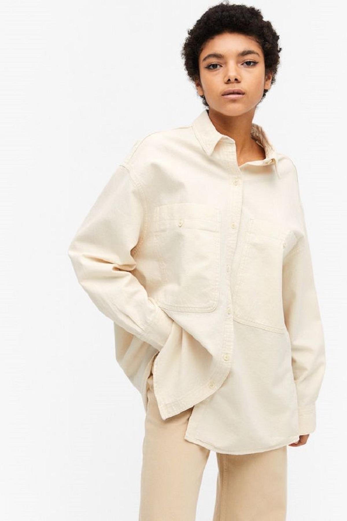 Camisa 'oversized', de Monki