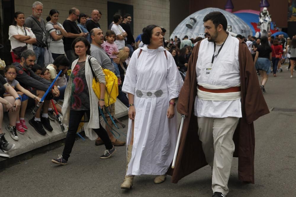 Desfile de "Starwars" en Metrópoli