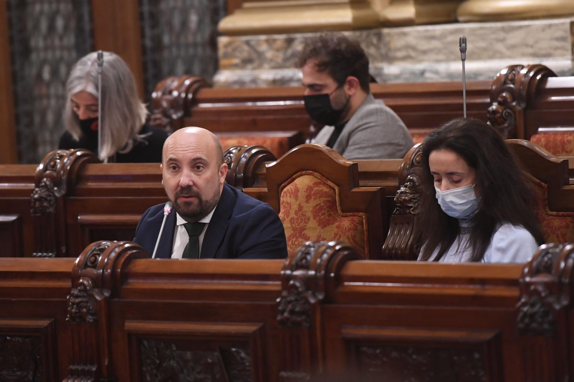 El pleno da vía libre al presupuesto municipal de A Coruña