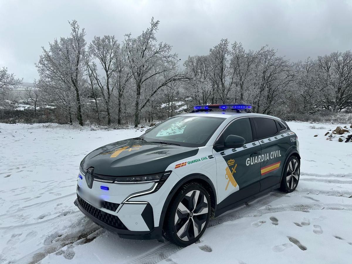 Coche de la Guardia Civil de Cáceres.