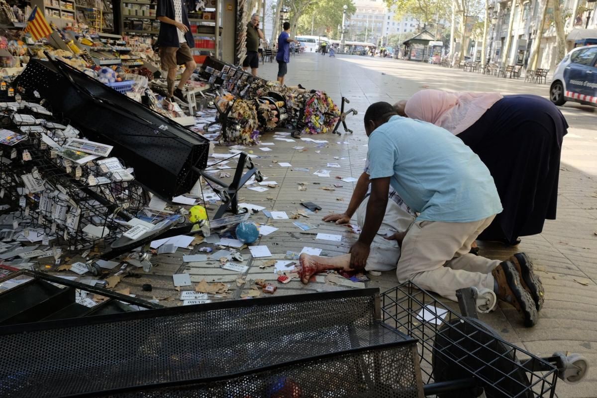 Fotogalería: Atentado terrorista en La Rambla de Barcelona