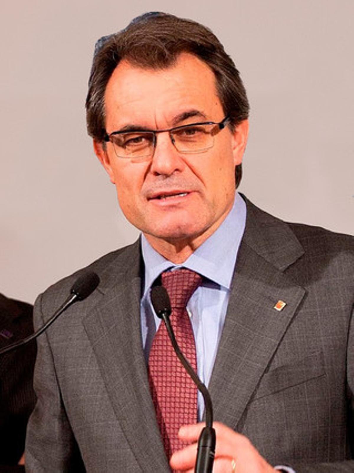 President de la Generalitat, Artur Mas.