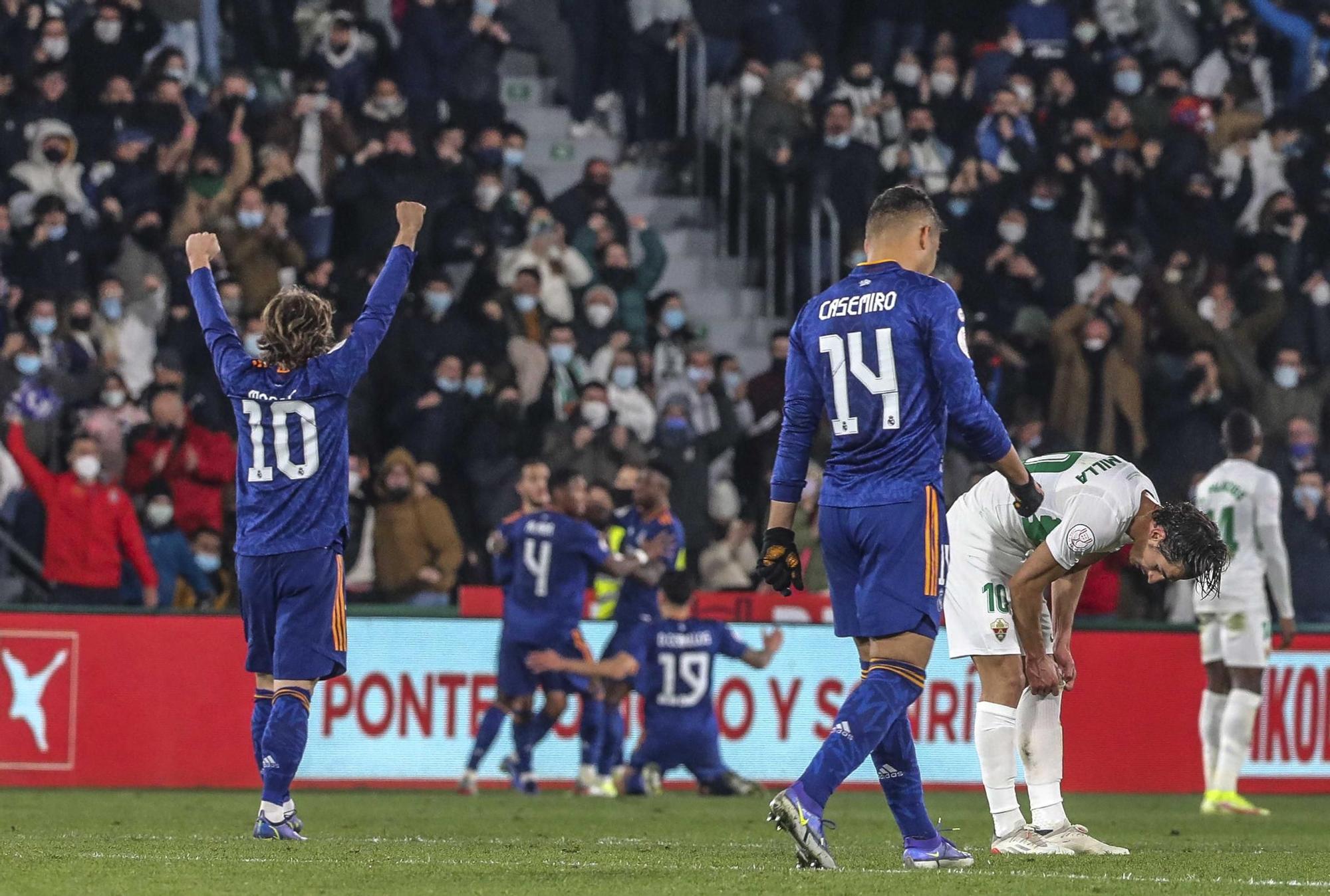 Elche cf-Real Madrid partido de la Copa del Rey en imagenes