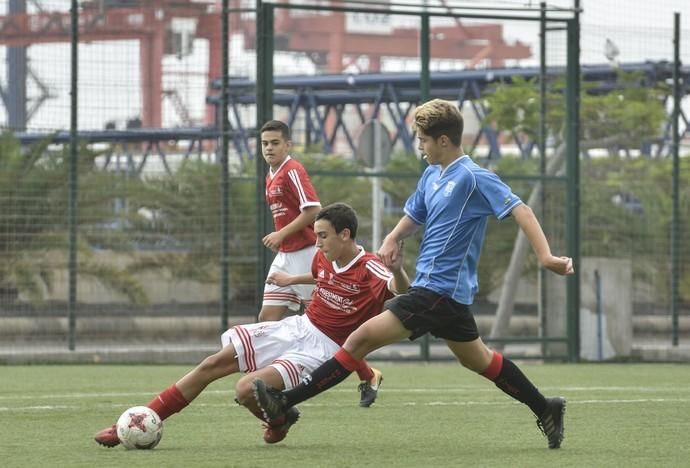 23/09/2017 LAS PALMAS DE GRAN CANARIA. Cadete Preferente. Veteranos del Pilar -- Unión Viera. Temp. 2017/18. FOTO: J. PÉREZ CURBELO