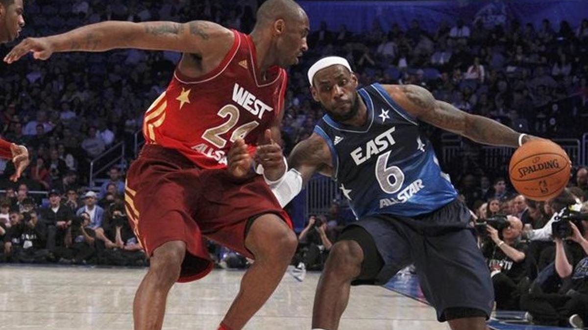 Kobe contra LeBron, la última edición en un All-Star de la final frustrada