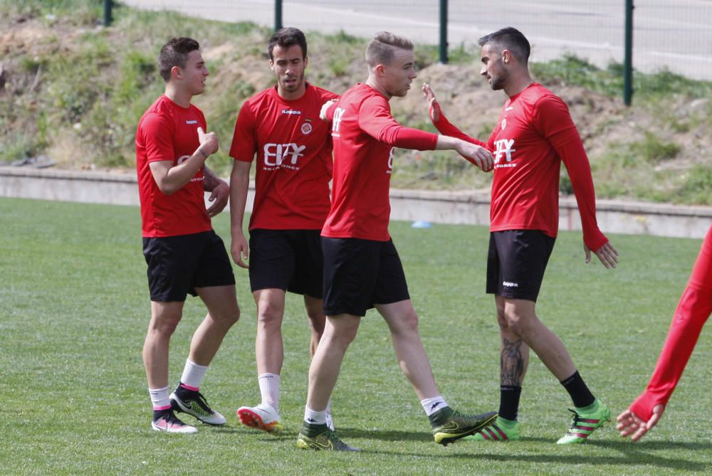 Entrenament del Girona FC (6/4/16)