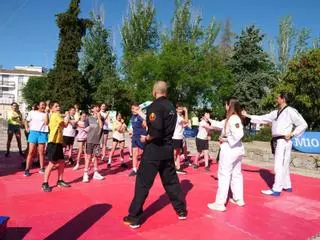 La iniciativa ‘Deporte en la calle’ reúne en Pozoblanco a 200 alumnos