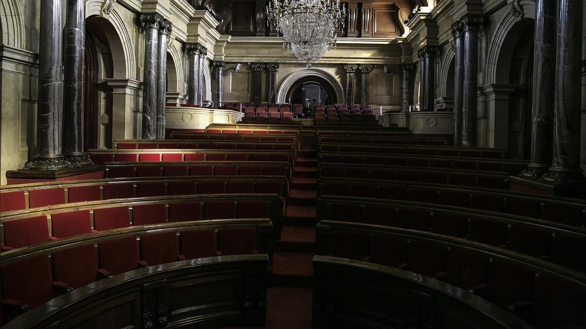 zentauroepp41849339 barcelona  30 01 2018 politica  el pleno del parlament vac o180202223332