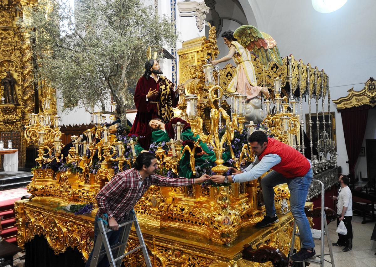 Los últimos preparativos de las hermandades