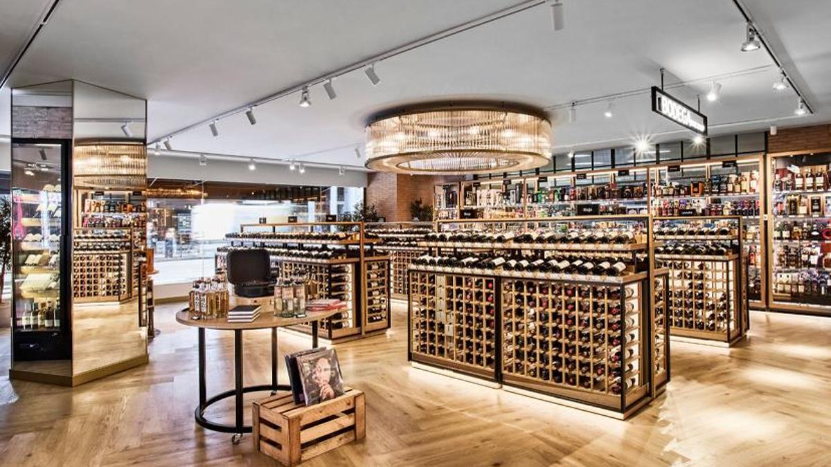 Bodega de El Corte Inglés