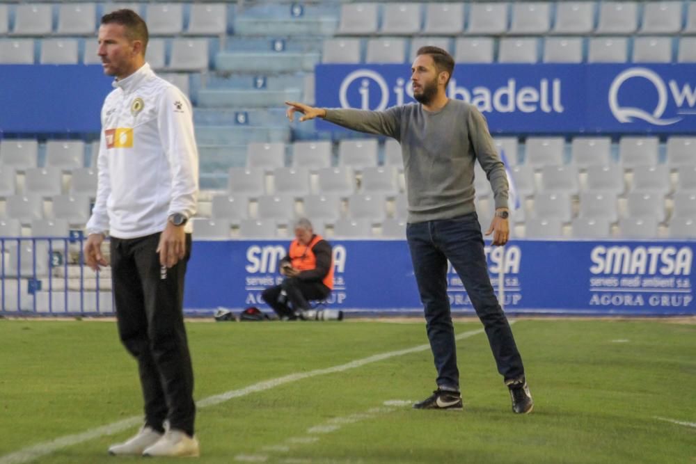 Las imágenes del partido Sabadell - Hércules.