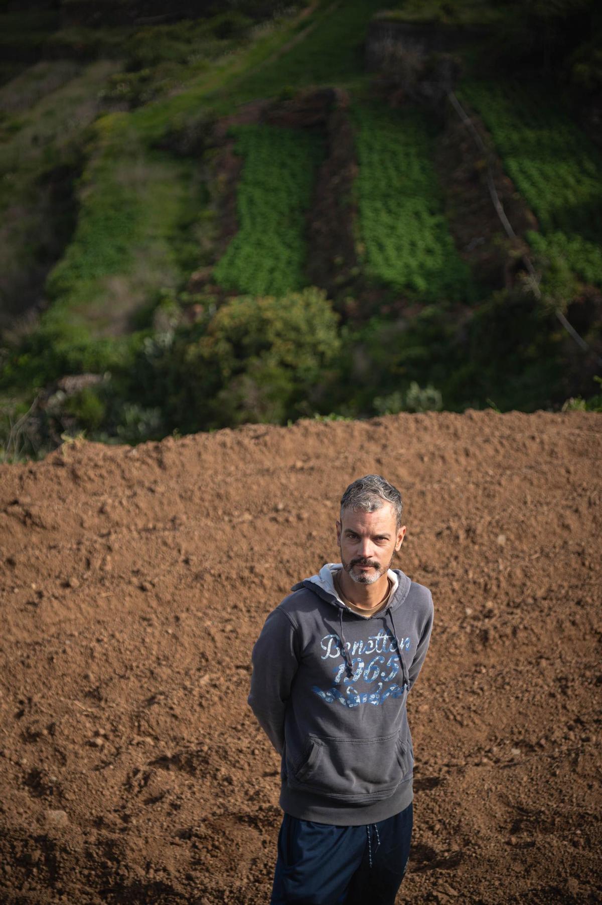 Manuel Reyes, presidente de la Cooperativa Las Medianías de San Juan de la Rambla