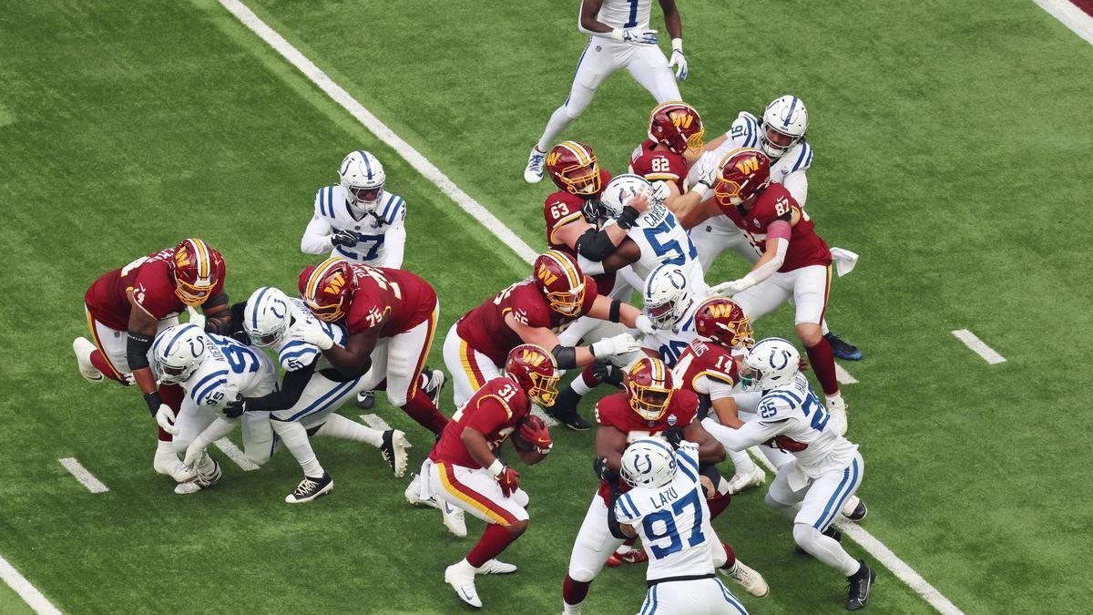 Los Colts ganan en Londres a unos Commanders lastrados por las lesiones ...