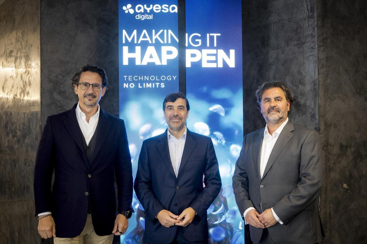 José Luis Manzanares, Antón Arriola y Manu Baraza.