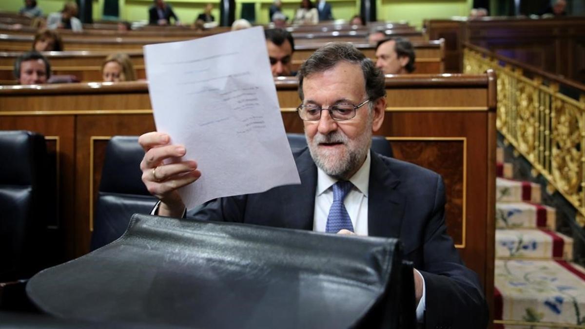 El presidente del Gobierno central, Mariano Rajoy.