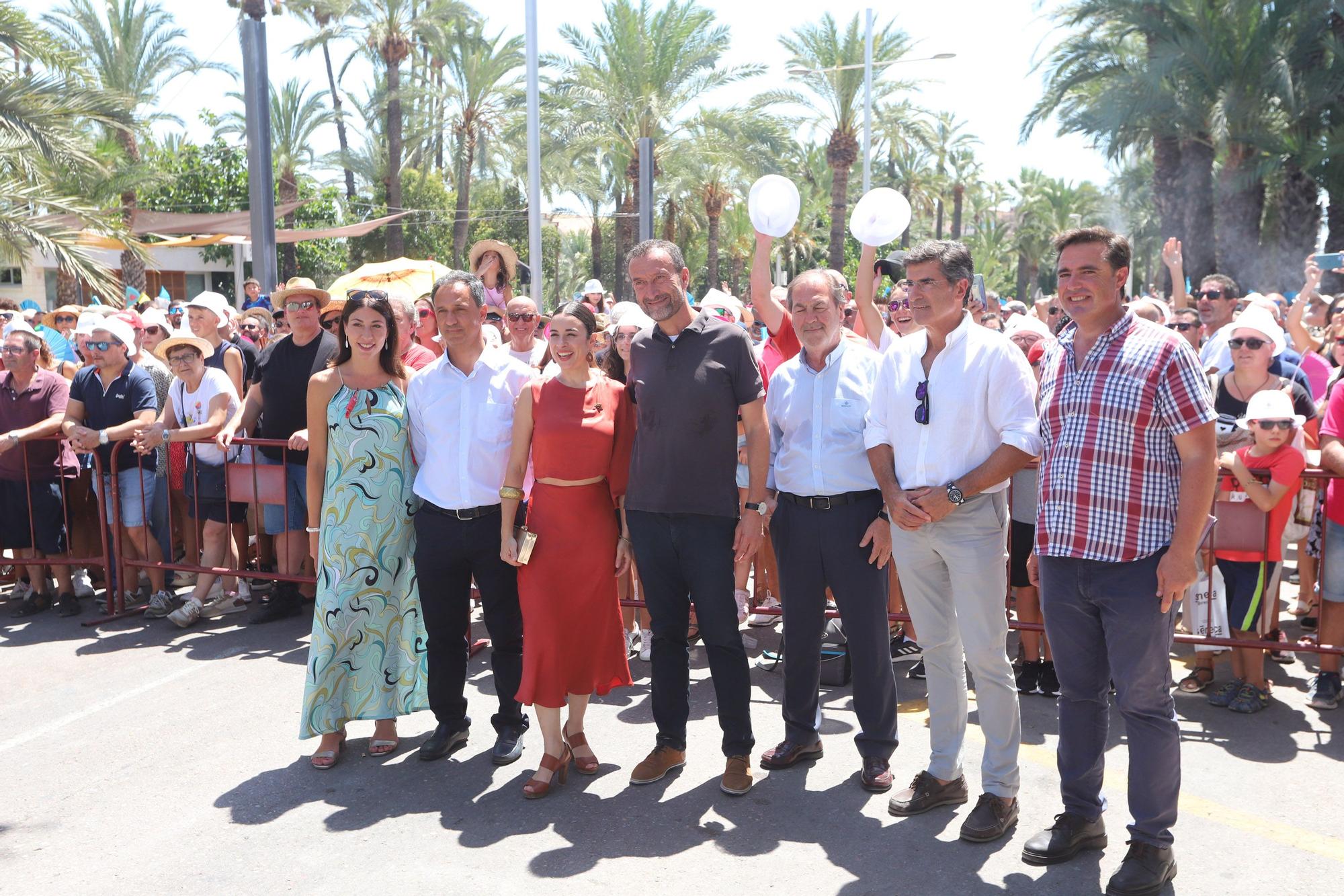 Mascletà de transición en Elche