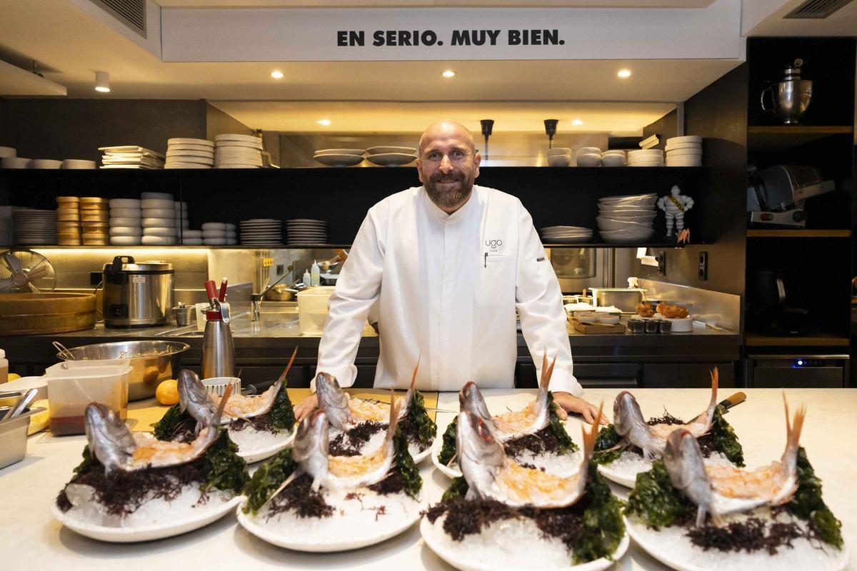 El chef Hugo Muñoz
