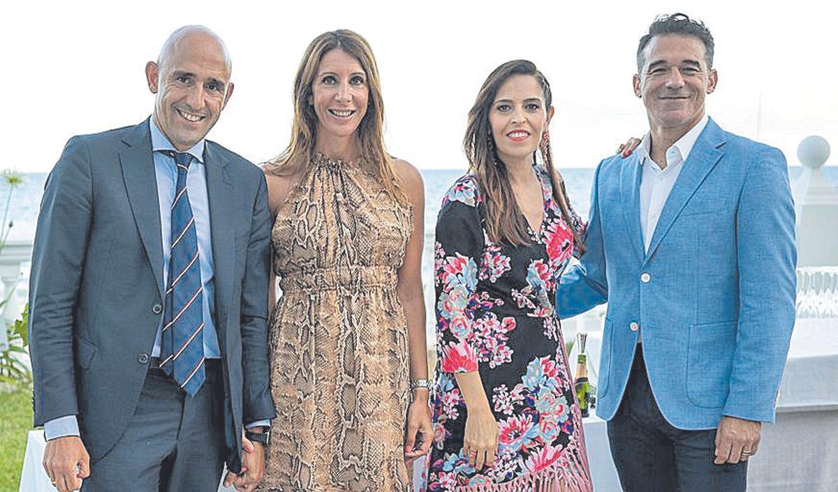 Toni Sánchez, Carmen Munar , Maribel Mulet y Luis García Plaza.