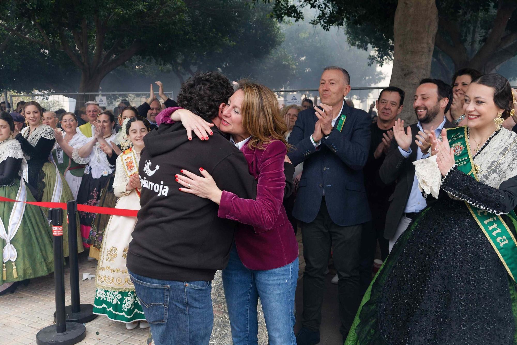 Galería de fotos: Pirotecnia Peñarroja abre el concurso de mascletaes de las fiestas de la Magdalena de Castelló