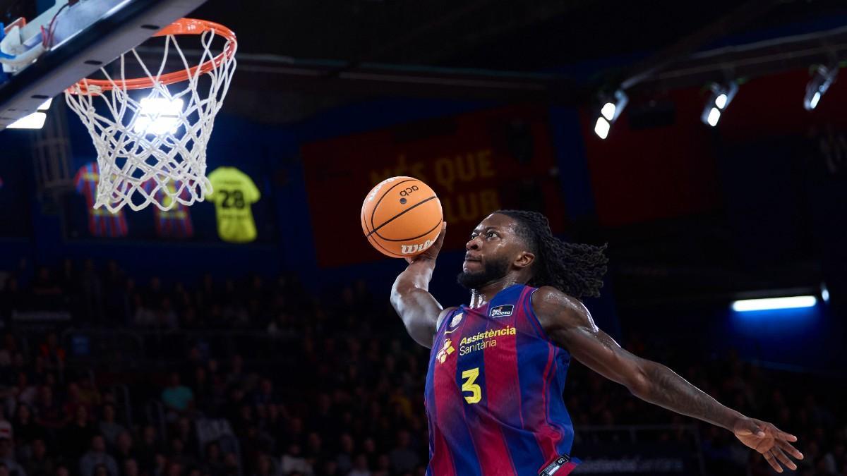 Myles Cale, en el último partido de Liga Endesa ante Covirán Granada