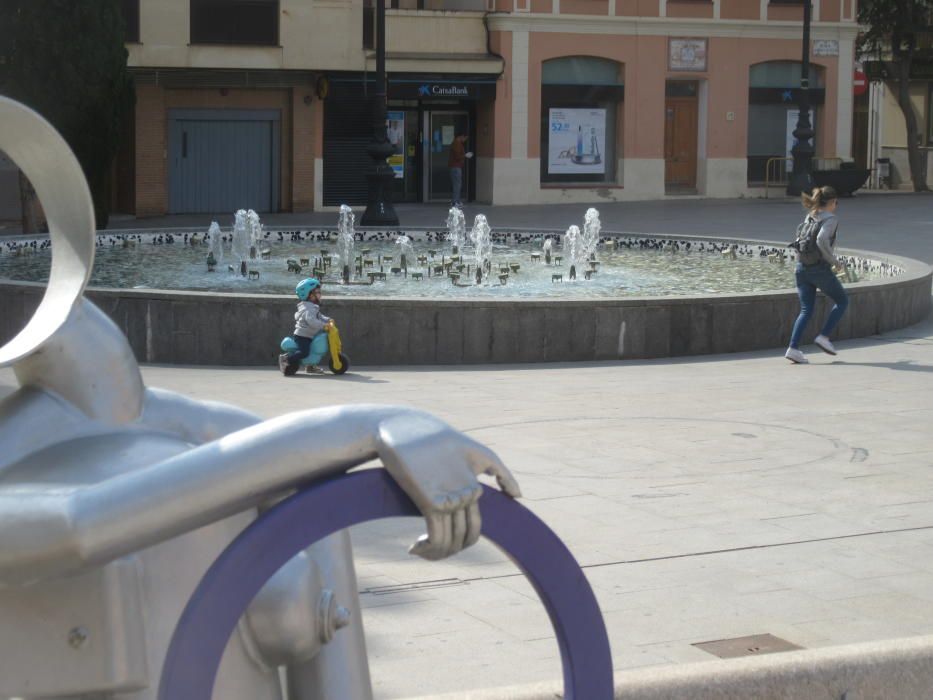 Niños y niñas de Burjassot salen a la calle.