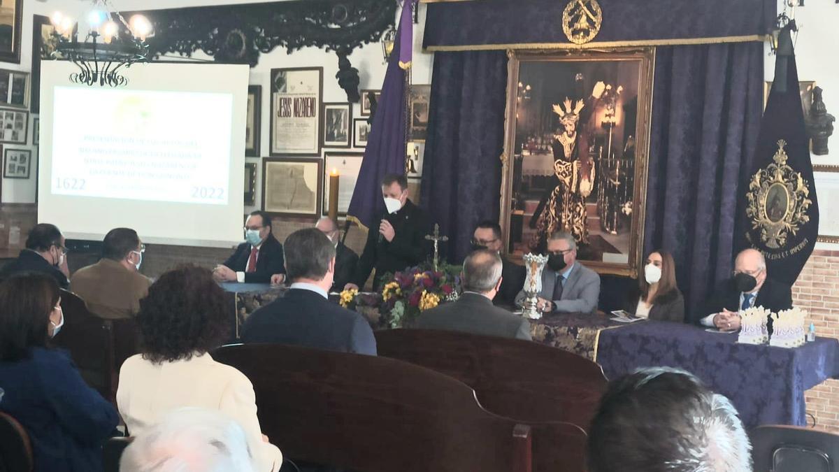 Presentación de los actos del cuarto centenario del Nazareno de Puente Genil.