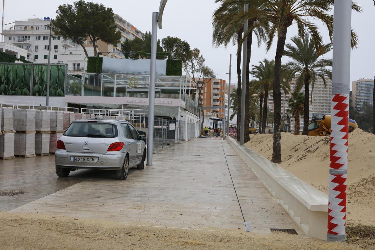 Magaluf macht sich schick für die Saison: So sieht es an den Baustellen im Urlaubsort derzeit aus