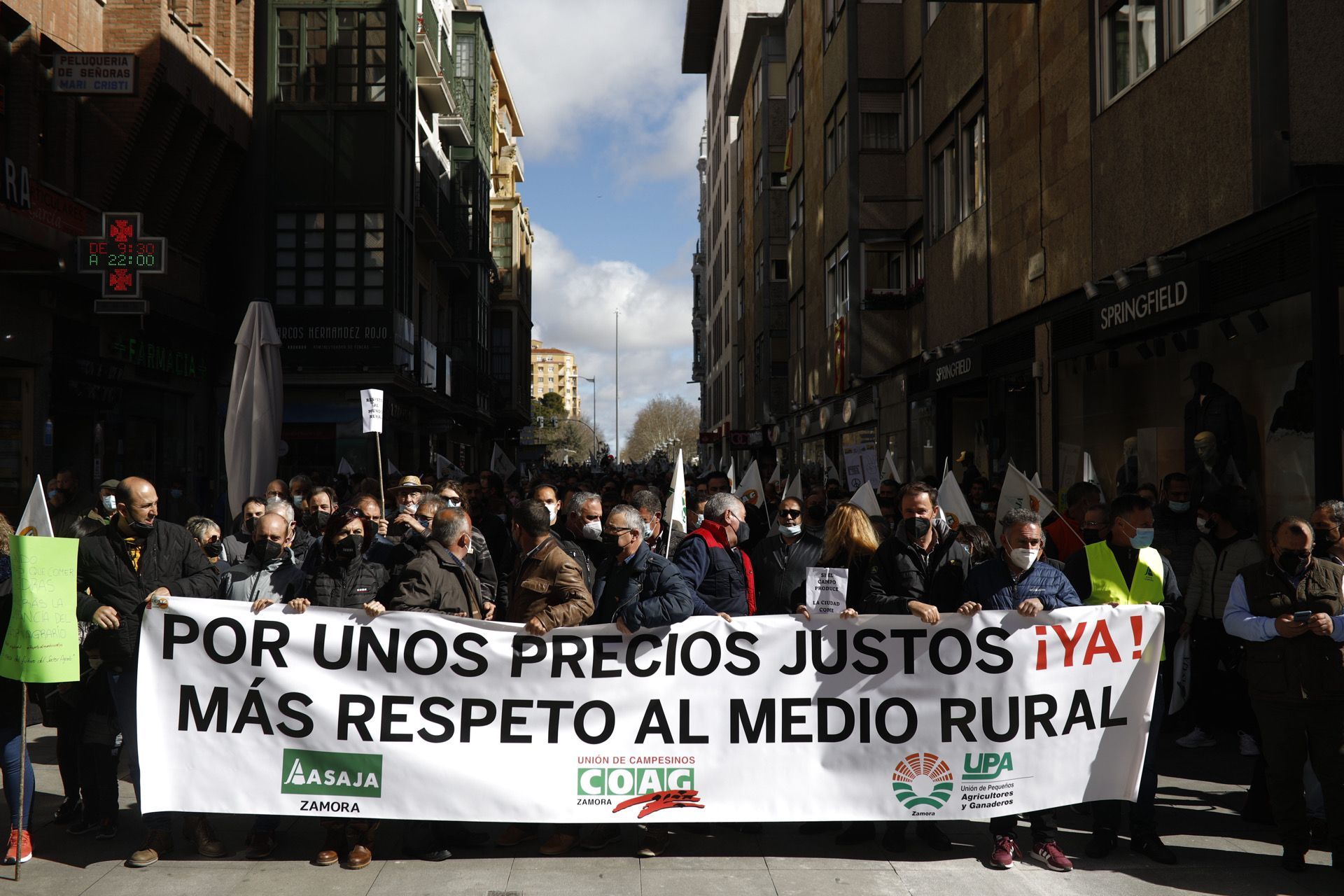 Tractorada en Zamora 2022