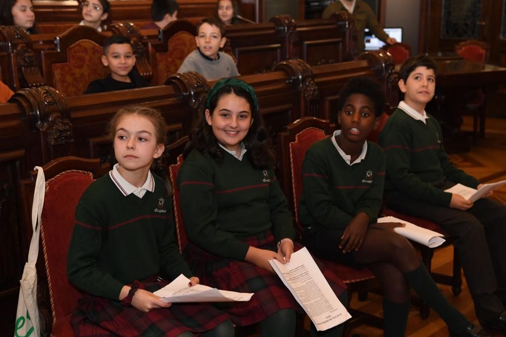 Pleno infantil en A Coruña