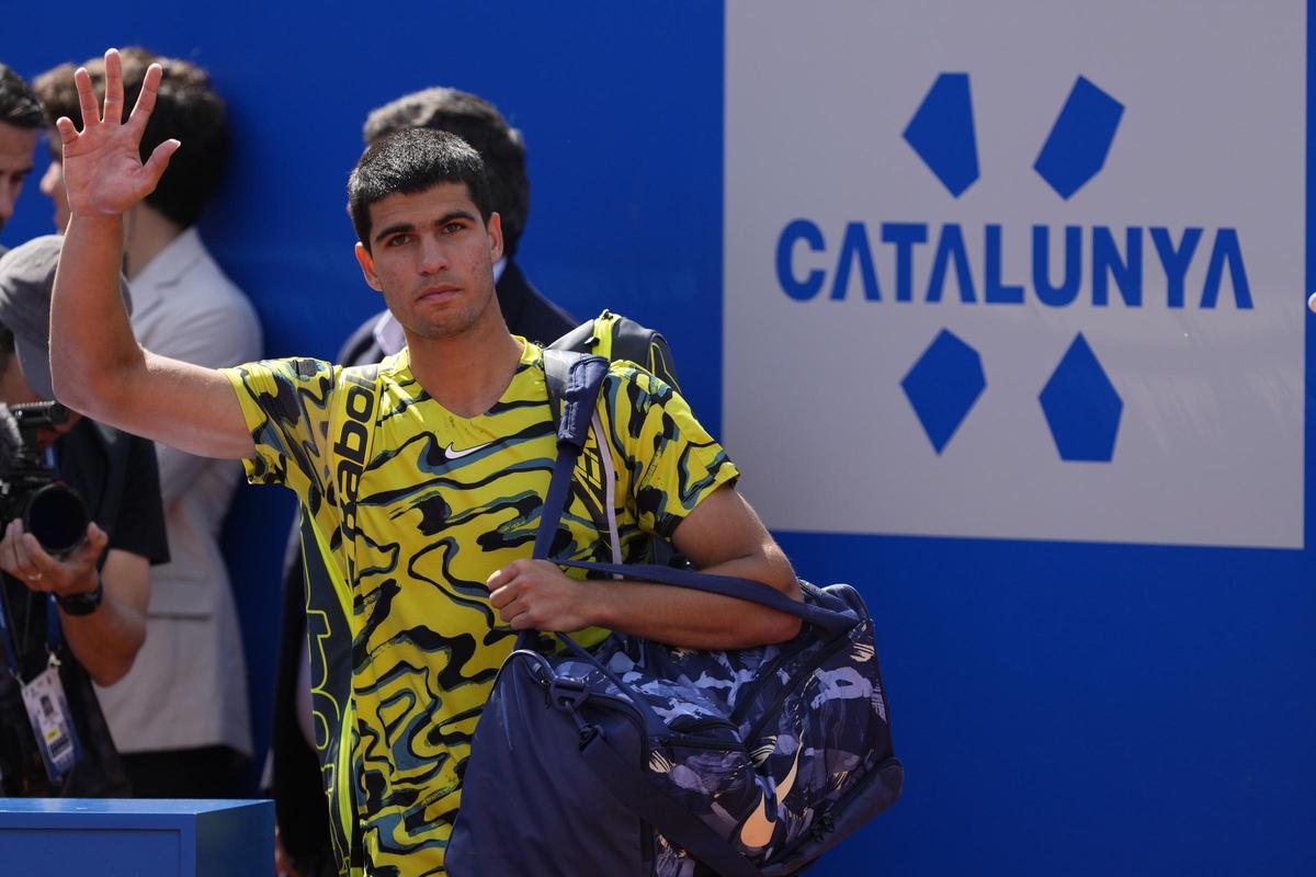 Final del torneo Godó, Alcaraz-Tsitsipas