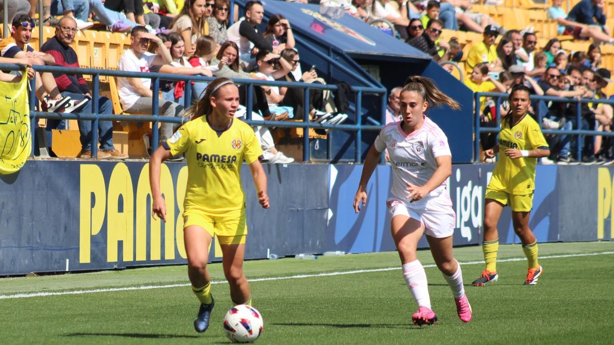 Raquel Morcillo, la habitual titular en el lateral izquierdo del Villarreal.