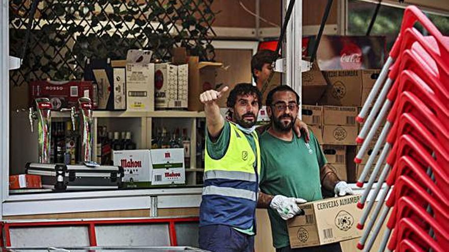 La hostelería acampa en San Francisco