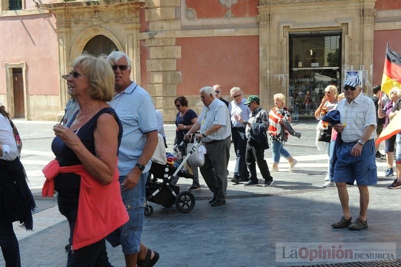 Los lodos del Mar Menor llegan a Murcia